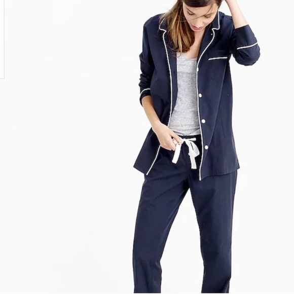 J. Crew Other - NWT J.Crew Vintage Cotton 2 Piece PJ Set